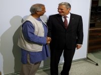 Yunus meets German President