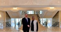 President Aliyev of Azerbaijan Receives Muhammad Yunus President Aliyev of Azerbaijan Receives Muhammad Yunus
