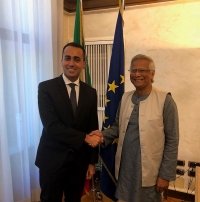 Deputy Prime Minister of Italy Consults Yunus on youth unemployment in Italy Deputy Prime Minister of Italy Consults Yunus on youth unemployment in Italy