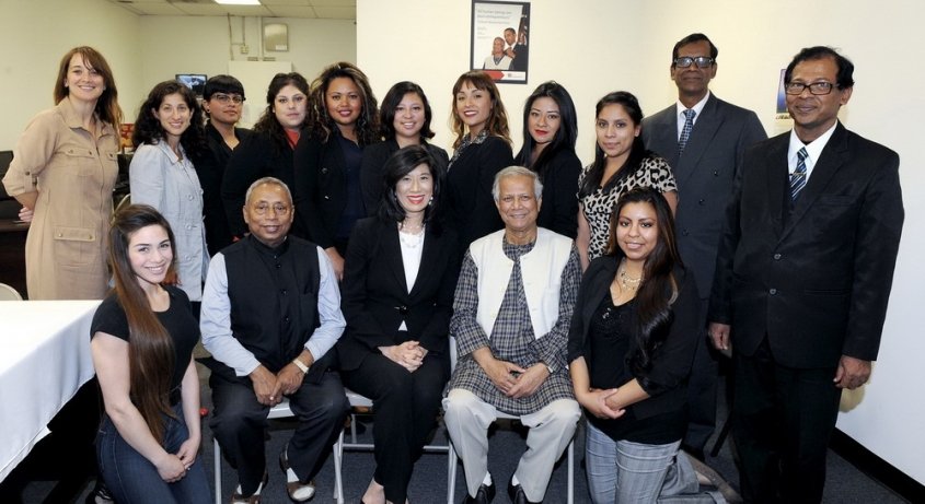 Yunus visits Social Business Initiatives in three countries Yunus visits Social Business Initiatives in three countries